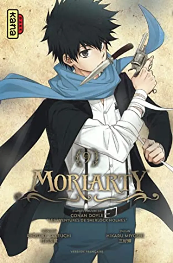 Moriarty, Tome 9 by Ryōsuke Takeuchi cover