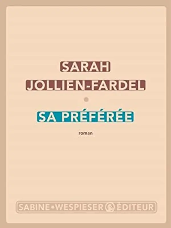Sa préférée by Sarah Jollien-Fardel cover