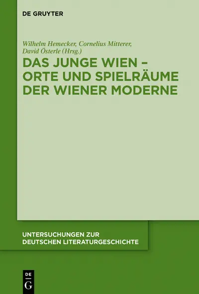 Das Junge Wien – Orte und Spielräume der Wiener Moderne book cover