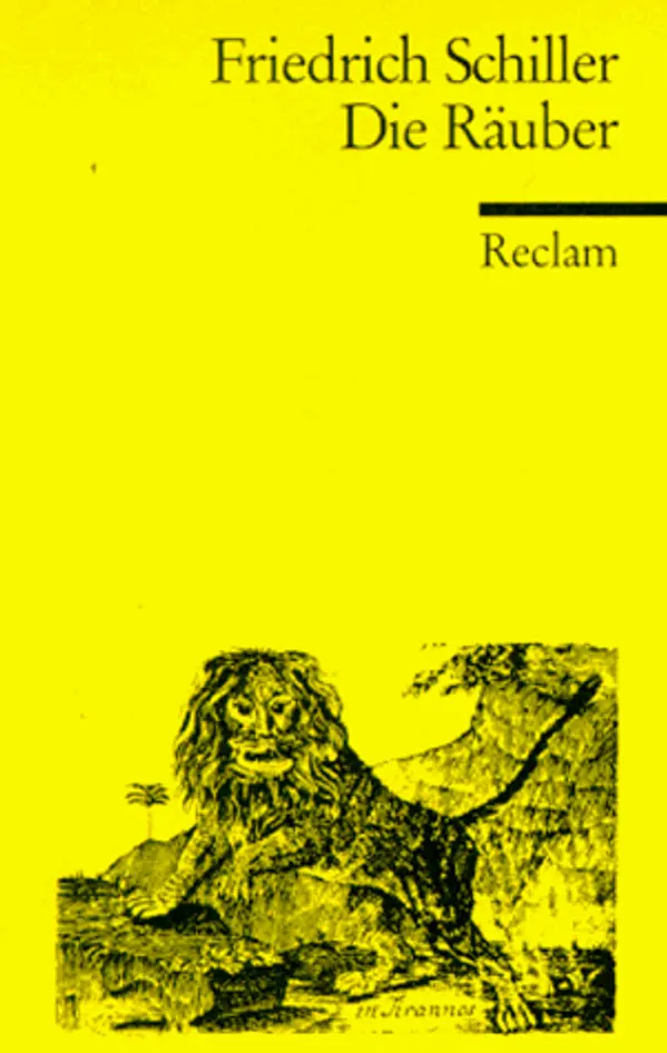 Die Räuber by Johann Christoph Friedrich von Schiller cover