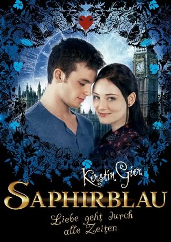 Saphirblau (Edelstein Trilogie, #2) by Kerstin Gier cover