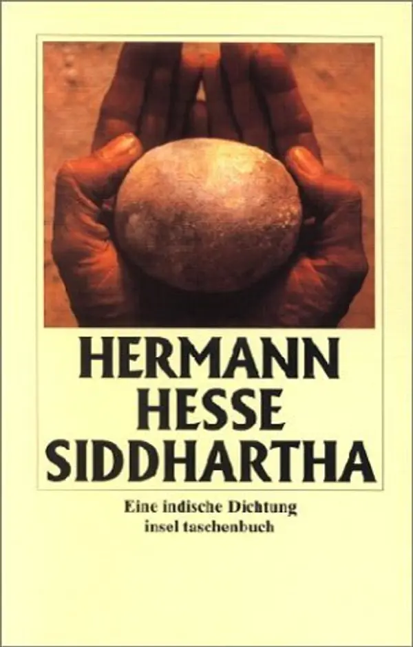 Siddharta. Eine indische Dichtung by Hermann Hesse cover