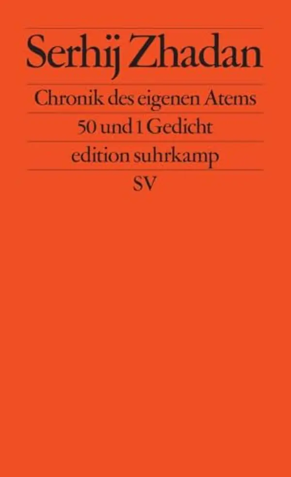 Chronik des eigenen Atems by Unknown Author cover