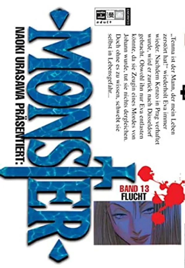 Naoki Urasawa Präsentiert: Monster, Band 13: Flucht (Naoki Urasawa's Monster, #13) by Naoki Urasawa cover