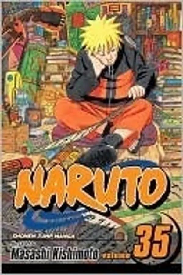 Naruto, Vol. 35: The New Two (Naruto, #35) by Masashi Kishimoto cover