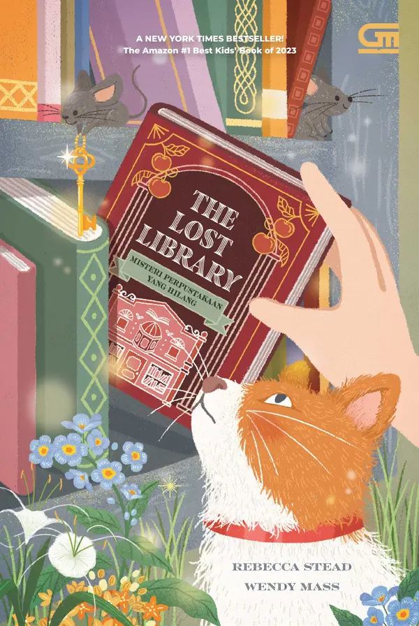 Misteri Perpustakaan Yang Hilang - The Lost Library by Rebecca Stead cover