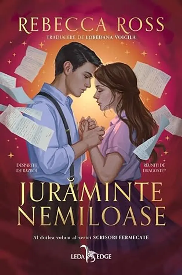 Jurăminte nemiloase (Letters of Enchantment, #2) by Rebecca   Ross cover