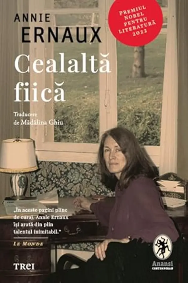 Cealaltă fiică by Annie Ernaux cover