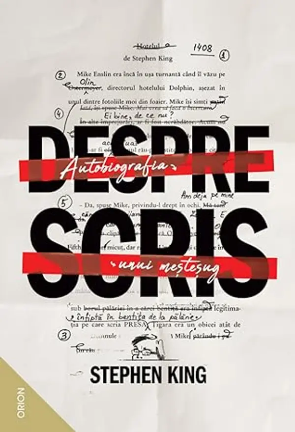 Despre scris. Autobiografia unui meșteșug by Stephen         King cover