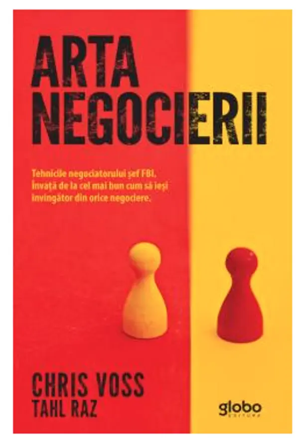 Arta negocierii by Chris Voss cover
