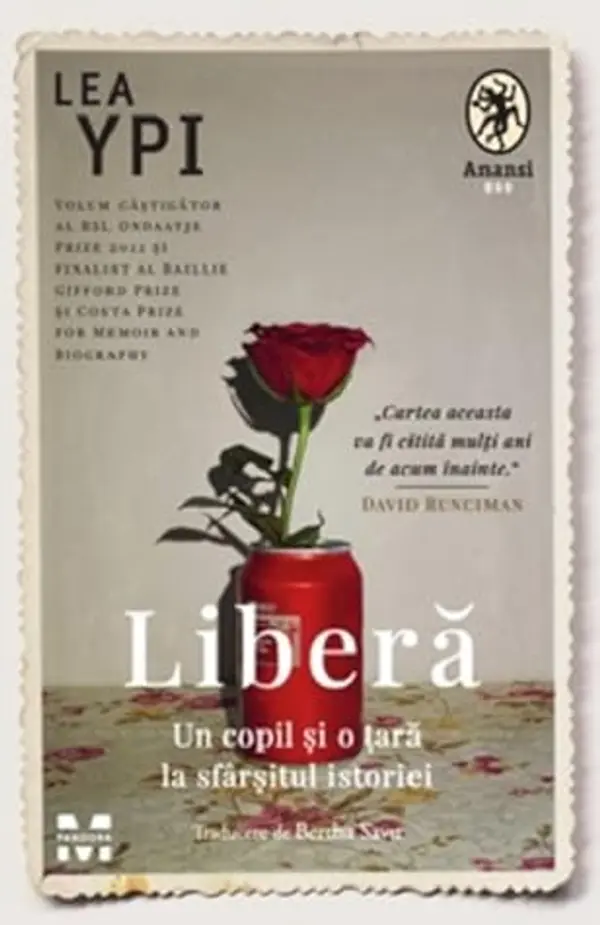 Liberă: Un copil și o țară la sfârșitul istoriei by Lea Ypi cover