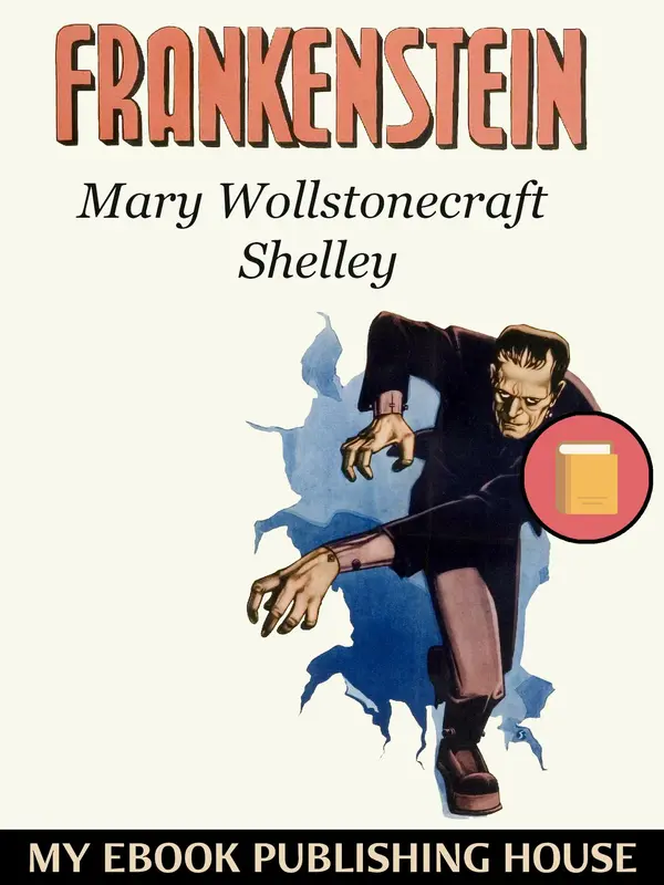 Frankenstein by Mary Wollstonecraft Shelley cover