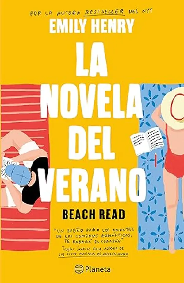 La novela del verano / Beach Read by Emily Henry cover