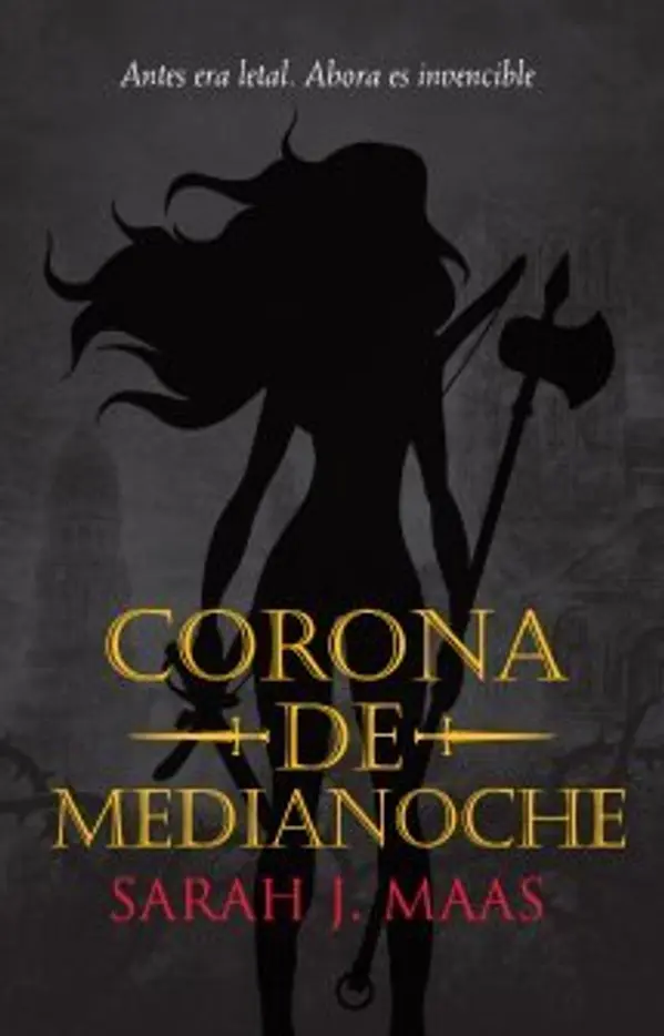 Corona de medianoche (Trono de Cristal, #2) by Sarah J. Maas cover