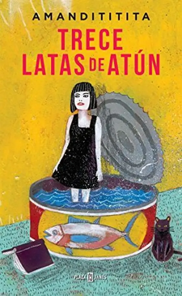 Trece latas de atún (Spanish Edition) by Amandititita cover