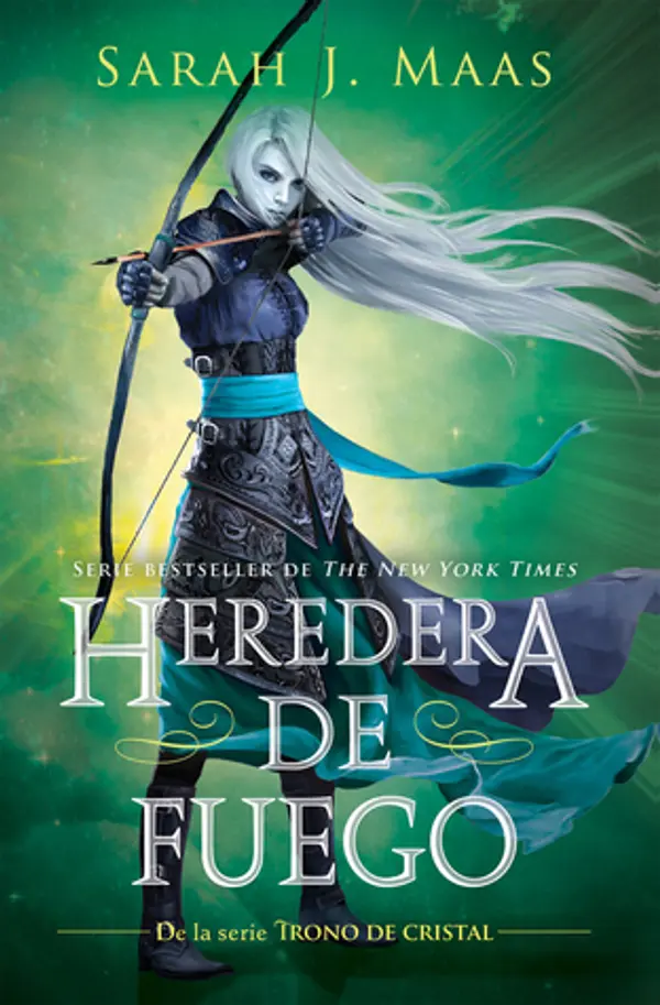 Heredera de fuego (Trono de Cristal, #3) by Sarah J. Maas cover