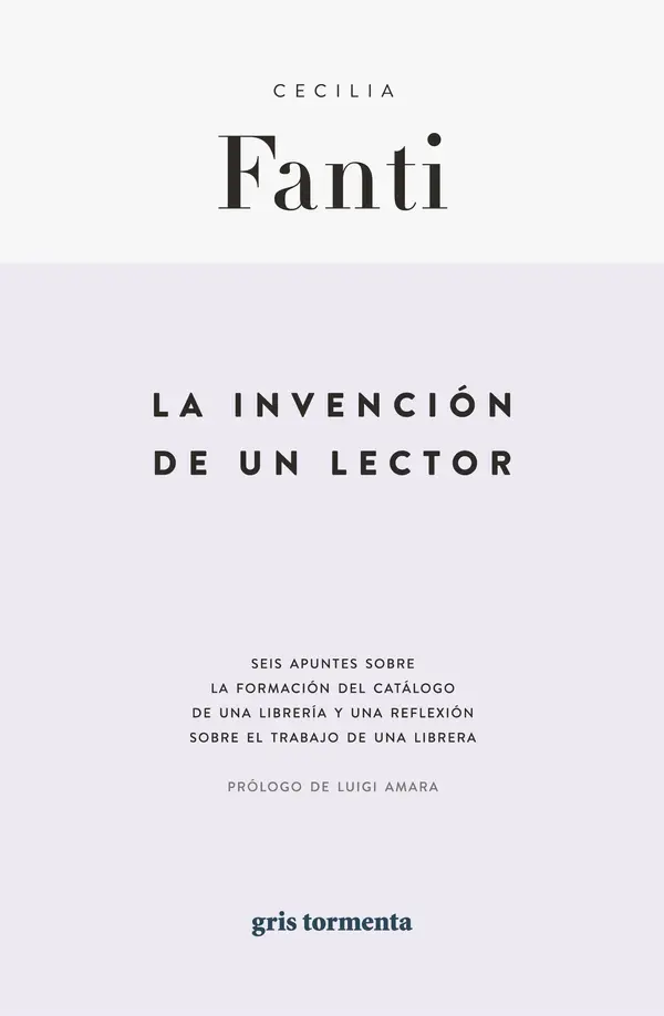 La invención de un lector by Cecilia Fanti cover