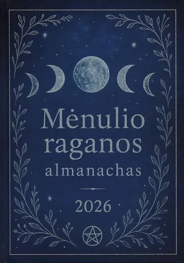 Mėnulio raganos almanachas 2026 by None cover