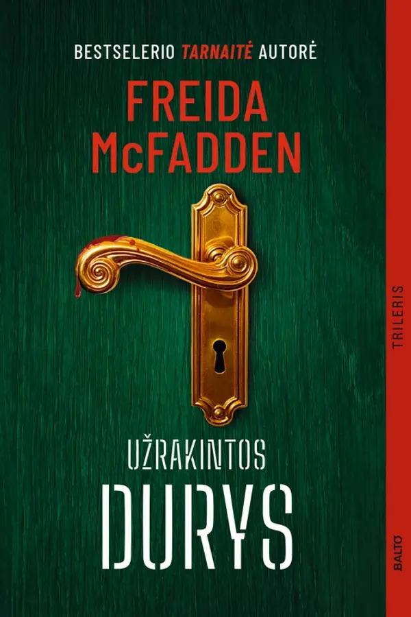 Užrakintos durys by Freida McFadden cover