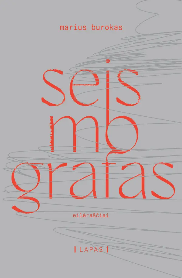 Seismografas by Marius Burokas cover