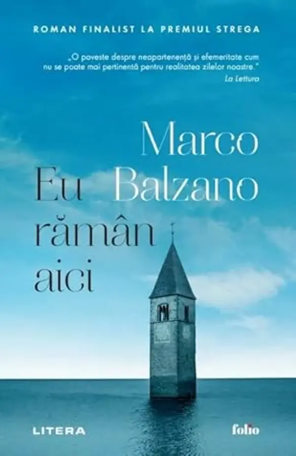 Eu rămân aici by Marco Balzano cover