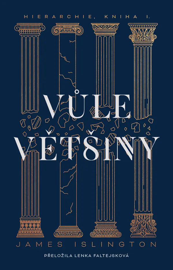 Vůle většiny (Hierarchie, #1) by James  Islington cover