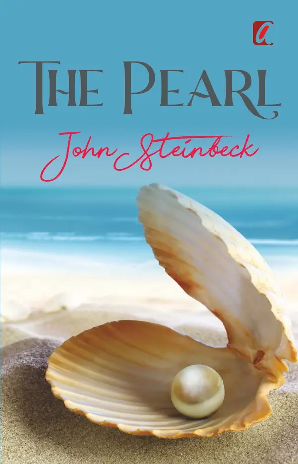 The pearl by John Steinbeck cover