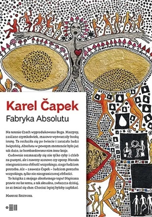 Fabryka Absolutu by Karel Čapek cover