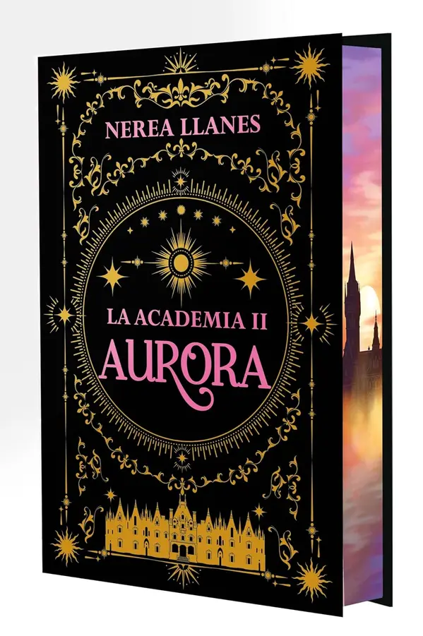 La Academia 2. Aurora: Edición con cantos tintados by Nerea Llanes cover