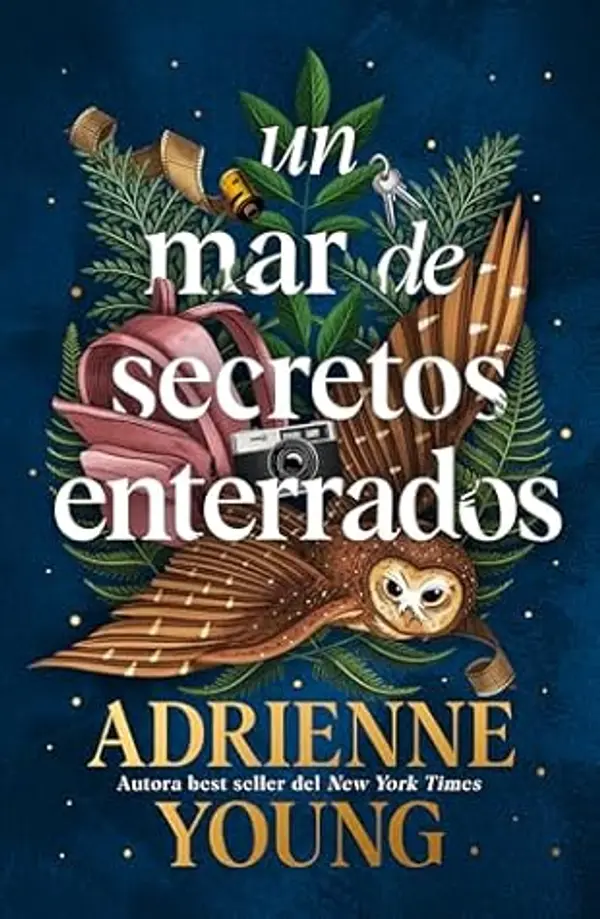 Un mar de secretos enterrados by Adrienne Young cover