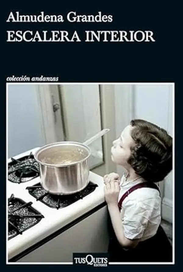 Escalera interior by Almudena Grandes cover