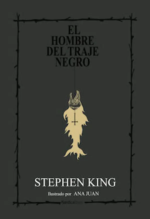 El hombre del traje negro by Stephen King cover