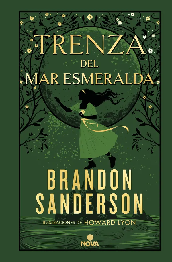 Trenza del mar Esmeralda by Brandon Sanderson cover