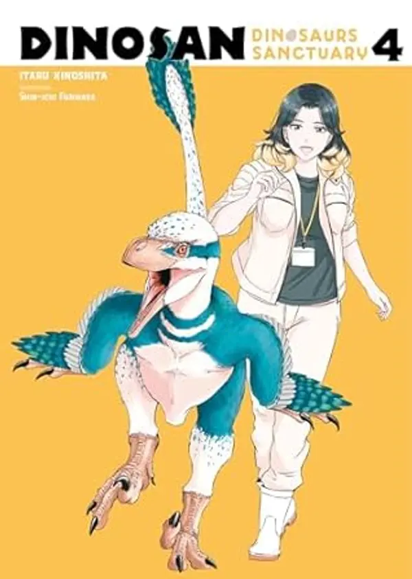 Dinosan, vol. 4 (Dinosaurs Sanctuary) by Itaru Kinoshita cover