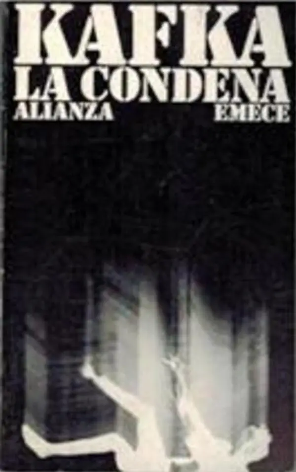 La condena by Franz Kafka cover