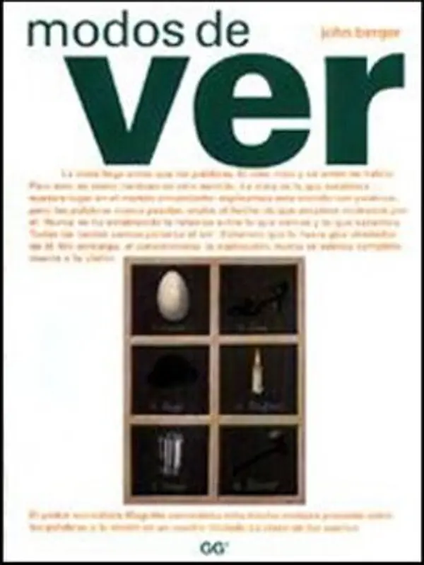 Modos de ver by John Berger cover