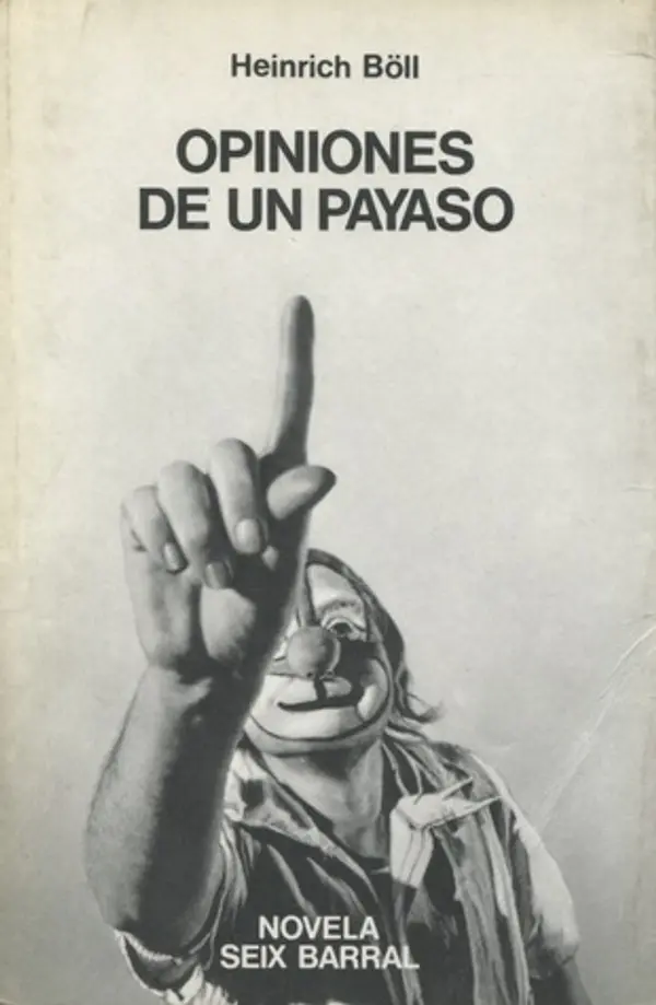 Opiniones de un payaso by Heinrich Böll cover