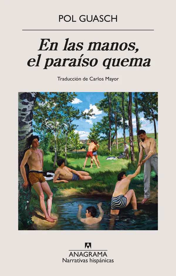 En las manos, el paraíso quema by Pol Guasch cover