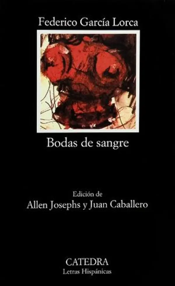 Bodas de sangre by Federico García Lorca cover