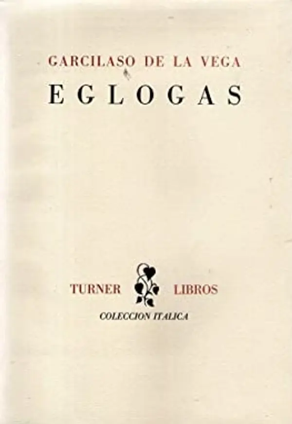 Églogas by Garcilaso de la Vega cover
