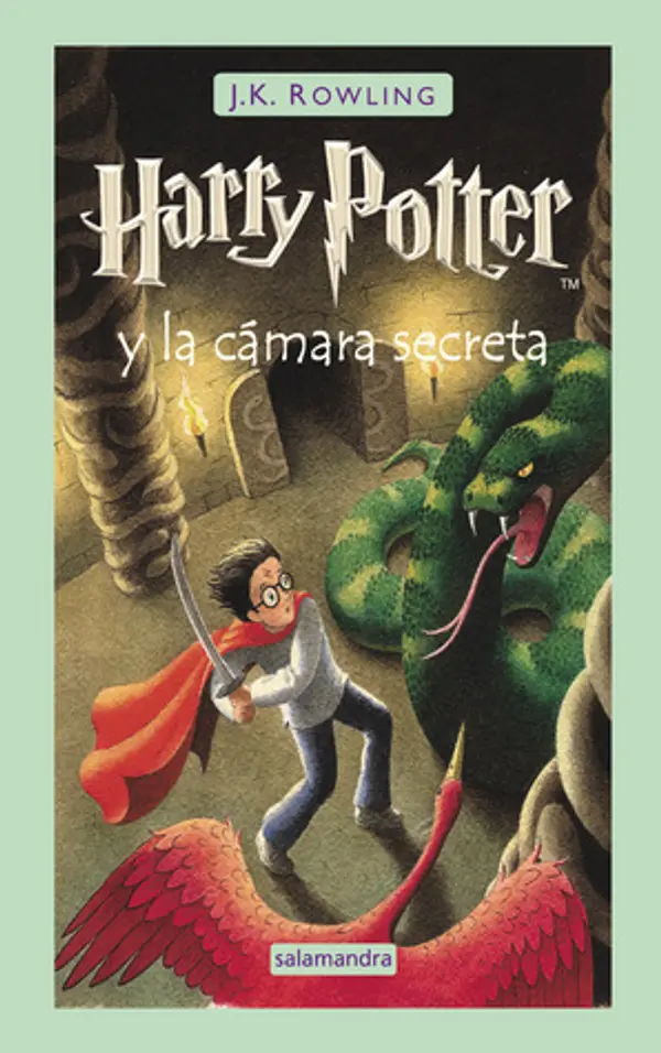 Harry Potter y la cámara secreta (Harry Potter, #2) by J.K. Rowling cover