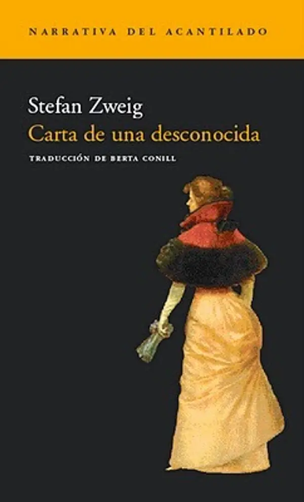 Carta de una desconocida by Stefan Zweig cover