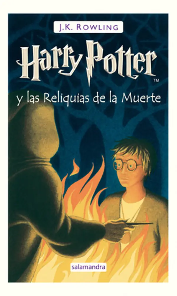 Harry Potter y las Reliquias de la Muerte (Harry Potter, #7) by J.K. Rowling cover