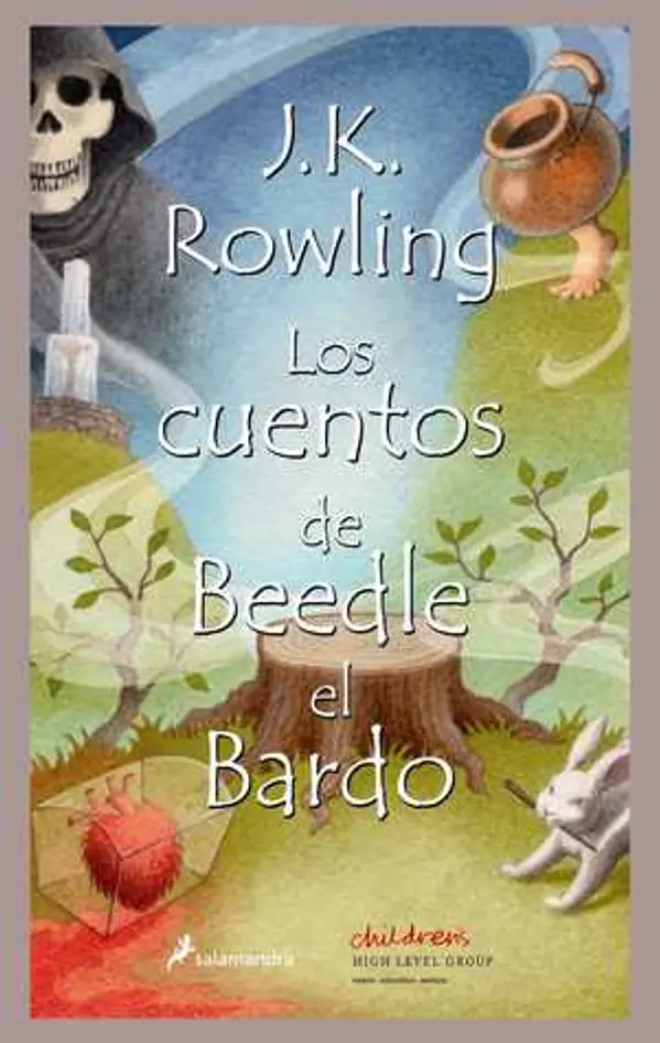 Los cuentos de Beedle el Bardo by J.K. Rowling cover