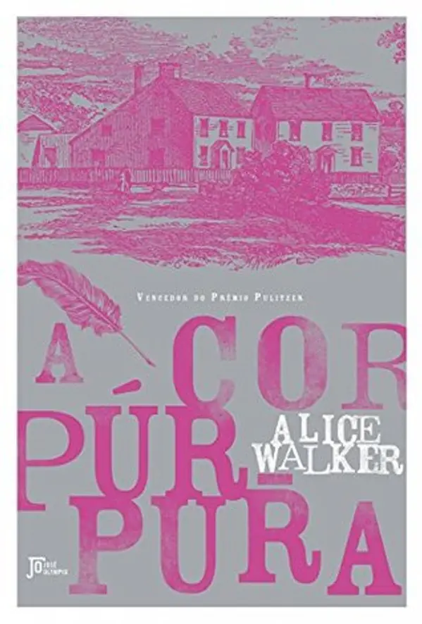 A cor púrpura by Alice Walker cover