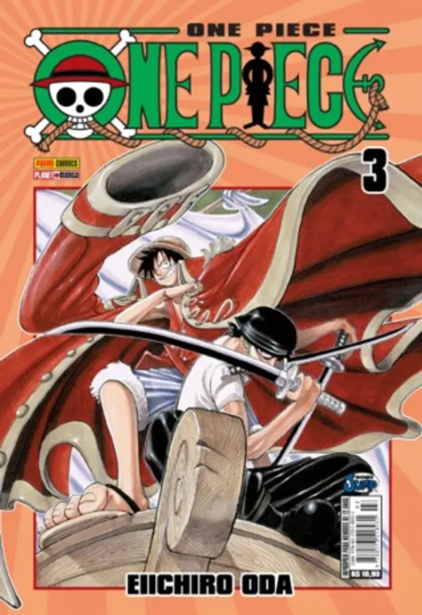 One Piece 3: Não Vou Negar by Eiichiro Oda cover