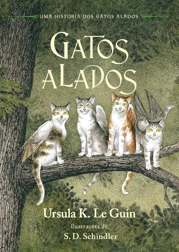 Gatos Alados (Catwings, #1) by Ursula K. Le Guin cover
