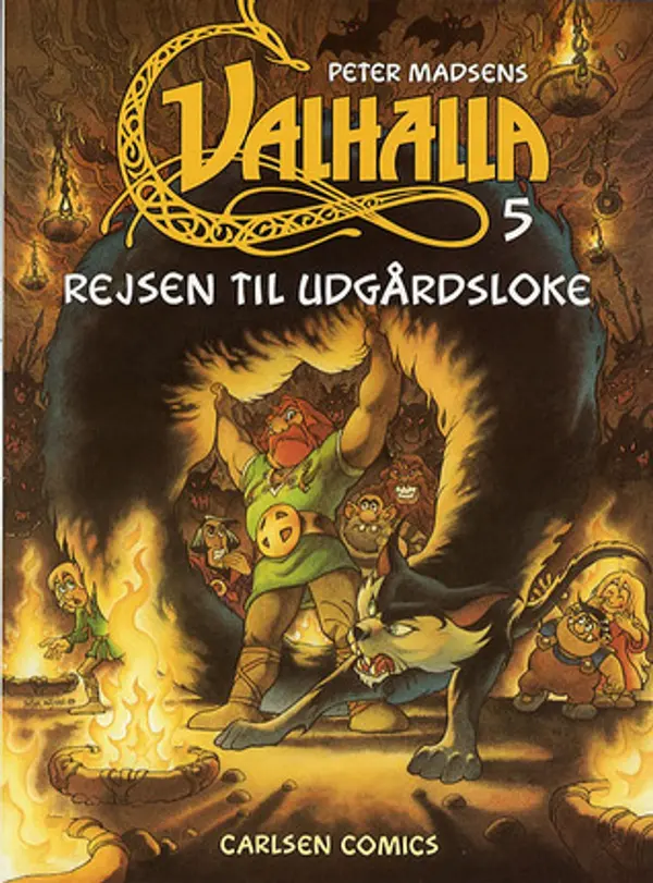 Rejsen til Udgårdsloke (Valhalla, #5) by Peter Madsen cover