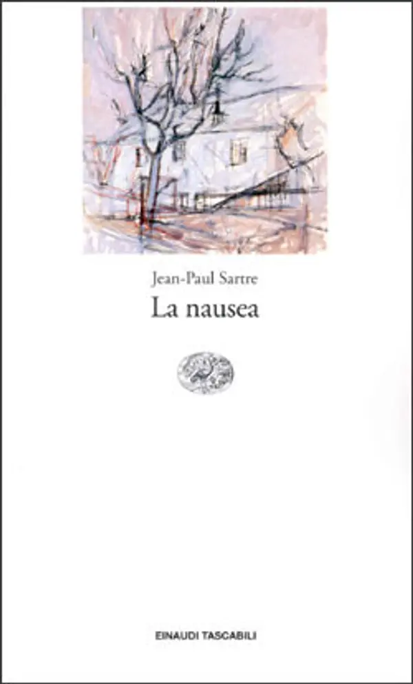 La nausea by Jean-Paul Sartre cover