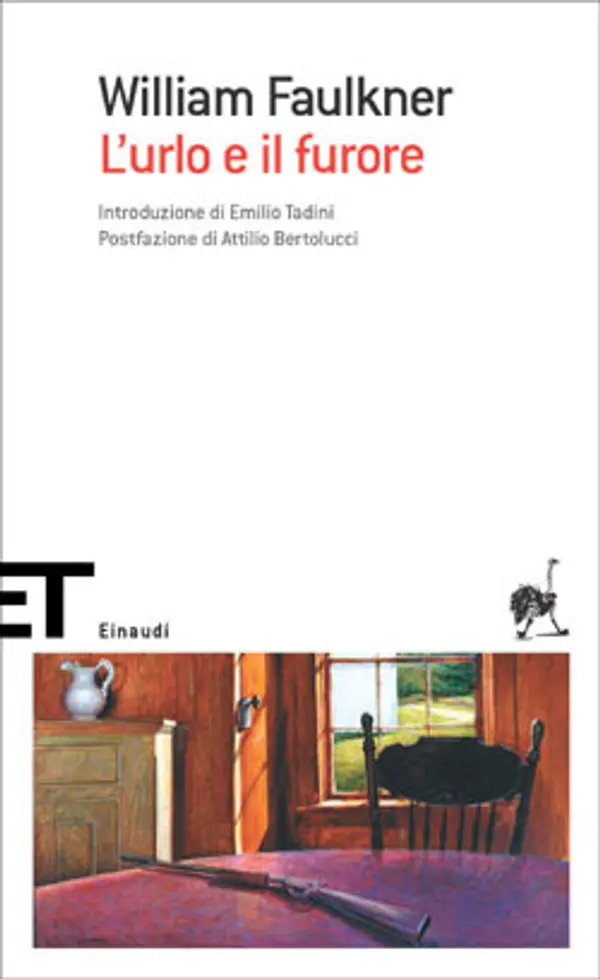 L'urlo e il furore by William Faulkner cover
